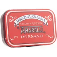 Amarelli Laurierdop liquiriz calabria blikje kleine stukjes 40 Gram
