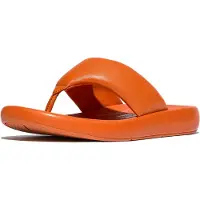 FitFlop Iqushion d-luxe padded leather toe-post sandals