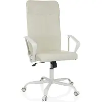 Hjh OFFICE Bureaustoel / draaistoel STRYKA W stof beige