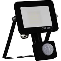 Osram HOMELIGHTING FLOODLIGHT LUX SENSOR 10W 840 BLACK 4099854489440 LED-schijnwerper 10.00 W Lichtkleur (naam): Koudwit