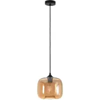 Artdelight Preston - hanglamp - Ø 24 x 178 cm - amber