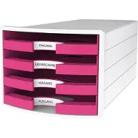 HAN IMPULS 2.0 1013-56 Ladebox Wit DIN A4, DIN C4 Aantal lades: 4
