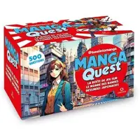 Gremese MANGA QUEST LA BOITE DE JEU SUR LE MONDE DES BANDES DESSINES - @tuneintomanga