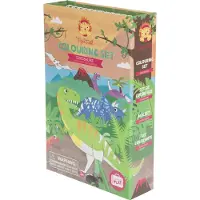 Schylling Tiger Tribe TT013, 48 pagina's, inclusief stift, bijgevoegde stickers, kleurboek/album