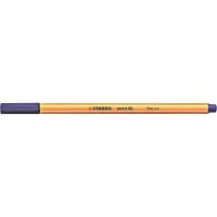 Stabilo point 88 - Premium Fineliner - Fine 0,4 mm – Nachtblauw– Doos 10 stuks
