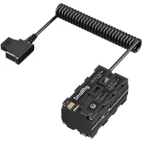 SmallRig 4884 D-Tap to Dual-Sided NP-F Dummy Battery Power Cable