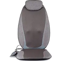 Medivon Cosy Shiatsu Massagestoel - Massagemat - Rugmassage en Nekmassage Apparaat - Massagekussen - 3 Intensiteitsniveaus - 4 Massagezones - Inclusief Warmtefunctie