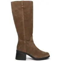 Timberland Dames Bellevaux hoge laarzen in bruin leer (40 W), Plat, Ritssluiting, Casual TB0A43M8EIV1