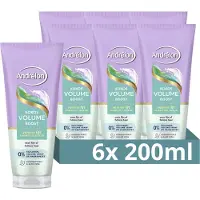 Andrélon - Shampoo Scrub - Kokos Volume Boost - 6 x 200 ml