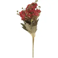 Clayre & Eef Kunstbloem 32 cm Rood Kunststof