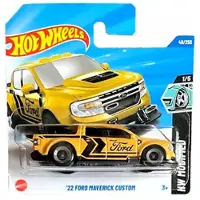 Hot Wheels '22 FORD MAVERICK CUSTOM YELLOW 48/250 HW MODIFIED 1/5 SHORT CARD (2025)