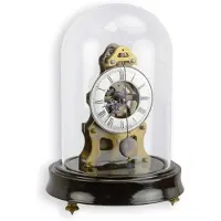 Baakman Tafelklok - Mechanische klok - Onder stolp - 18,7 cm hoog