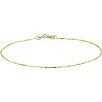 Marie-Celeste Marie Celeste armband venetiaans en staafjes 0,9 mm 18 cm - Goud