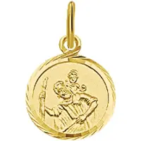 Marie-Celeste Marie Celeste hanger scapulier gediamanteerd - Goud