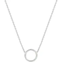 GLAMS ketting rondje 1,3 mm 41 + 5 cm - Zilver