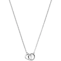 GLAMS ketting rondjes 1,2 mm 40 + 4 cm - Zilver