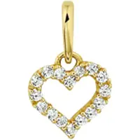 Marie-Celeste Marie Celeste hanger hart zirkonia - Goud