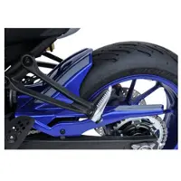 Bodystyle Achterwielafdekking MT-07 24-, grijs/zwart/cyaan