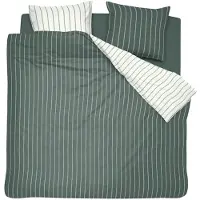 Cinderella dekbedovertrekset katoen 240 x 200/220 cm eenvoud groen