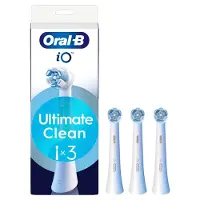 Oral-B - iO Series Ultimate Clean Replacement Brush Heads - White - 3 count