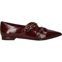 Tamaris Ballerina met riempjes merlot