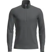Icebreaker - Thermokleding - M Merino 200 Oasis LS Half Zip Black voor Heren van Wol - Maat S - Zwart