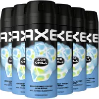 Axe Ice Chill deodorant bodyspray - 6 x 150 ml | Deodorant van