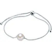 Valero Pearls Armband zilver / parelwit