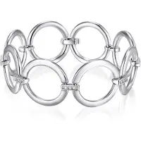 Rafaela Donata Armband zilver / transparant