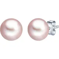 Valero Pearls Oorbellen rosé / zilver