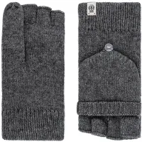 Roeckl Vingerhandschoenen 'ESSENTIALS' grijs / antraciet / grafiet / basaltgrijs / zilvergrijs / rookgrijs / donkergrijs / grijs gemêleerd