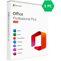 Office-keys.nl Microsoft Office 2024 Professional Plus - 5 Gebruikers