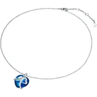 Rafaela Donata Ketting blauw / zilver