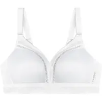 Triumph Tri-Action Workout N Dames Sportbeha - WHITE - Maat D080