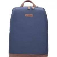 Green Burry Rugzak 'Derby' blauw denim / bruin