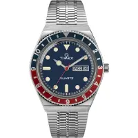 Timex Analoog horloge sand / karmijnrood / zwart / zilver