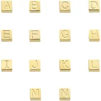 Isabel Bernard Hangers 'D' goud