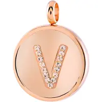 Lucardi Hangers rose-goud / transparant