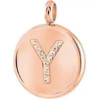 Lucardi Hangers rose-goud / transparant