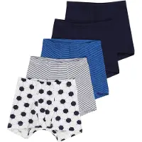 Schiesser 95/5 Organic 5 Pack Jongens Onderbroek - Maat 104