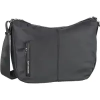 Mandarina Duck Schoudertas 'Hunter Hobo VCT20' zwart / wit