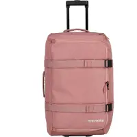 Travelite Trolley oudroze / wit