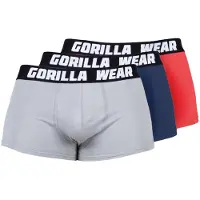 Gorilla wear Sportondergoed blauw / lichtgrijs / rood