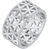 Elli Ring 'Ornament' zilver