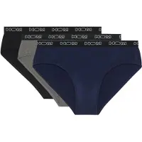 Hom Slip navy / grijs gemêleerd / zwart / wit