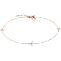 Tamaris Voetsieraden rose-goud / transparant