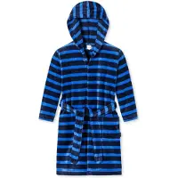 Schiesser Badjas 'Autotraum' lichtblauw / donkerblauw