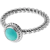 Nenalina Ring turquoise / zilver