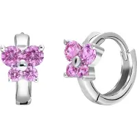 Lucardi Sieraden 'Liebe' pink / zilver