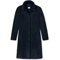 Schiesser Badjas lang donkerblauw